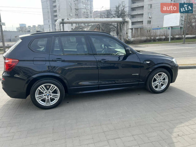 Синий БМВ Х3, объемом двигателя 3 л и пробегом 148 тыс. км за 14400 $, фото 3 на Automoto.ua