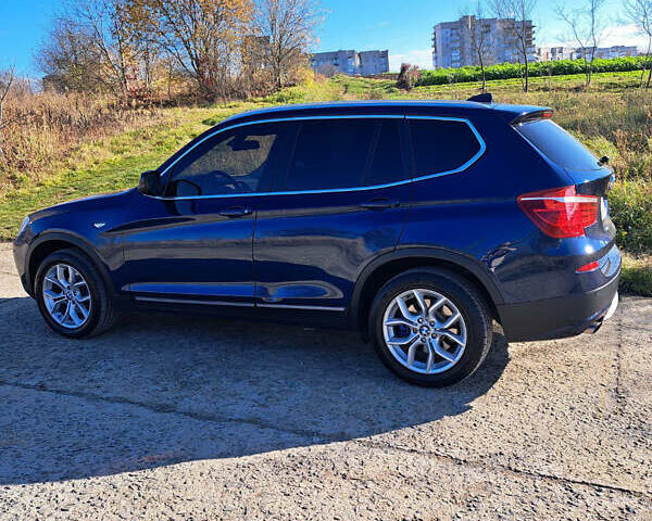 Синий БМВ Х3, объемом двигателя 2 л и пробегом 264 тыс. км за 15399 $, фото 2 на Automoto.ua