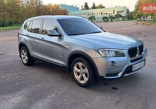 Синий БМВ Х3, объемом двигателя 2 л и пробегом 318 тыс. км за 13500 $, фото 60 на Automoto.ua