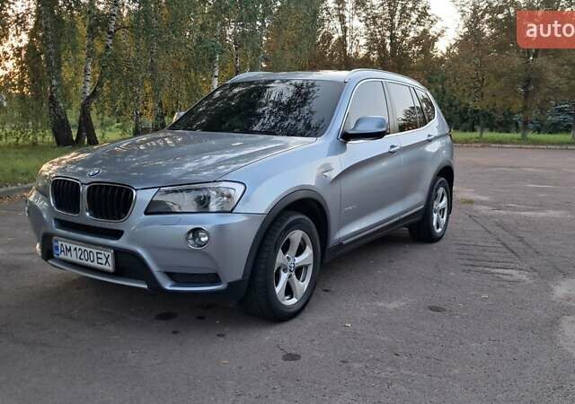 Синий БМВ Х3, объемом двигателя 2 л и пробегом 318 тыс. км за 13500 $, фото 25 на Automoto.ua