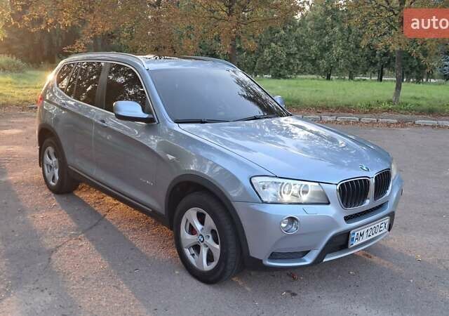 Синий БМВ Х3, объемом двигателя 2 л и пробегом 318 тыс. км за 13500 $, фото 48 на Automoto.ua