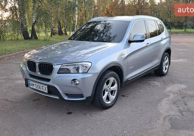 Синий БМВ Х3, объемом двигателя 2 л и пробегом 318 тыс. км за 13500 $, фото 59 на Automoto.ua