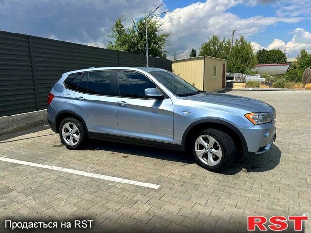 Синий БМВ Х3, объемом двигателя 3 л и пробегом 337 тыс. км за 12500 $, фото 1 на Automoto.ua