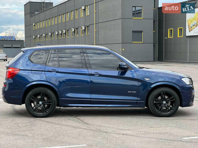 Синий БМВ Х3, объемом двигателя 2 л и пробегом 274 тыс. км за 16000 $, фото 4 на Automoto.ua