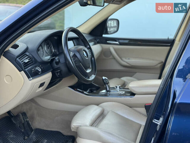 Синий БМВ Х3, объемом двигателя 3 л и пробегом 300 тыс. км за 10200 $, фото 14 на Automoto.ua
