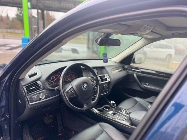 Синий БМВ Х3, объемом двигателя 3 л и пробегом 248 тыс. км за 11500 $, фото 6 на Automoto.ua