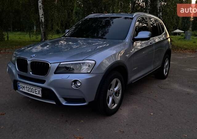 Синий БМВ Х3, объемом двигателя 2 л и пробегом 318 тыс. км за 13500 $, фото 5 на Automoto.ua