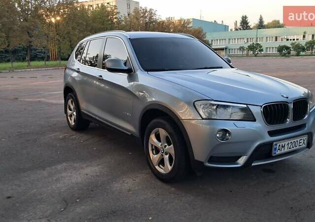 Синий БМВ Х3, объемом двигателя 2 л и пробегом 318 тыс. км за 13500 $, фото 38 на Automoto.ua