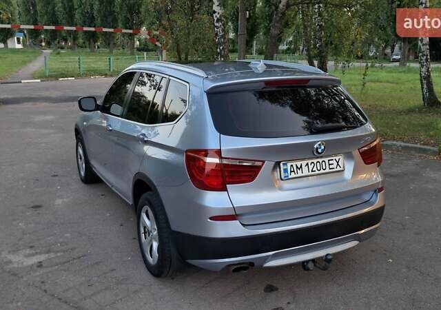 Синий БМВ Х3, объемом двигателя 2 л и пробегом 318 тыс. км за 13500 $, фото 40 на Automoto.ua
