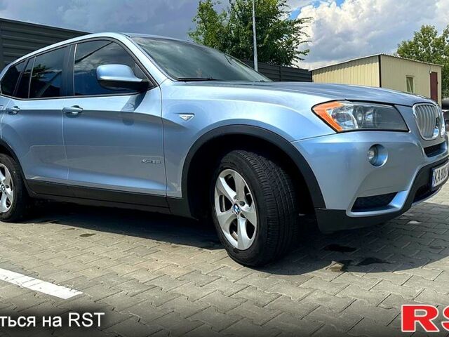 Синий БМВ Х3, объемом двигателя 3 л и пробегом 337 тыс. км за 12500 $, фото 3 на Automoto.ua