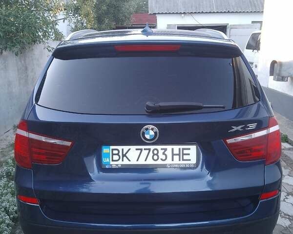Синій БМВ Х3, об'ємом двигуна 2 л та пробігом 181 тис. км за 11900 $, фото 2 на Automoto.ua