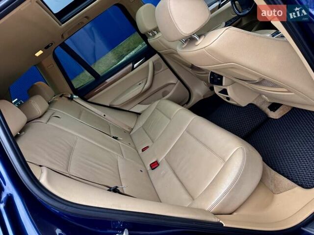 Синий БМВ Х3, объемом двигателя 3 л и пробегом 167 тыс. км за 10999 $, фото 20 на Automoto.ua
