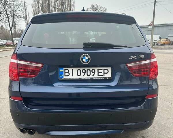 Синій БМВ Х3, об'ємом двигуна 2 л та пробігом 167 тис. км за 14000 $, фото 3 на Automoto.ua