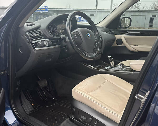 Синій БМВ Х3, об'ємом двигуна 2 л та пробігом 167 тис. км за 14000 $, фото 10 на Automoto.ua
