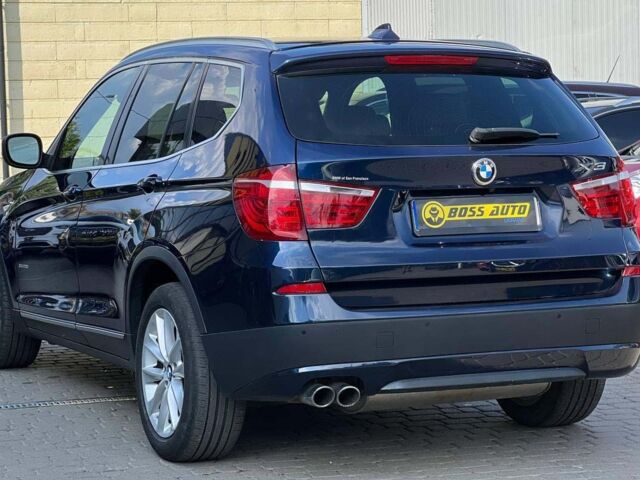 Синий БМВ Х3, объемом двигателя 2 л и пробегом 244 тыс. км за 12900 $, фото 4 на Automoto.ua