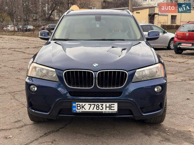Синій БМВ Х3, об'ємом двигуна 2 л та пробігом 181 тис. км за 12499 $, фото 1 на Automoto.ua