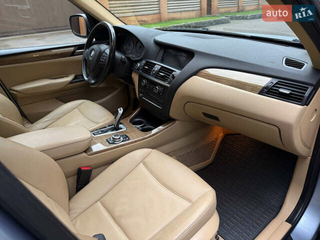 Синий БМВ Х3, объемом двигателя 2 л и пробегом 280 тыс. км за 12500 $, фото 21 на Automoto.ua