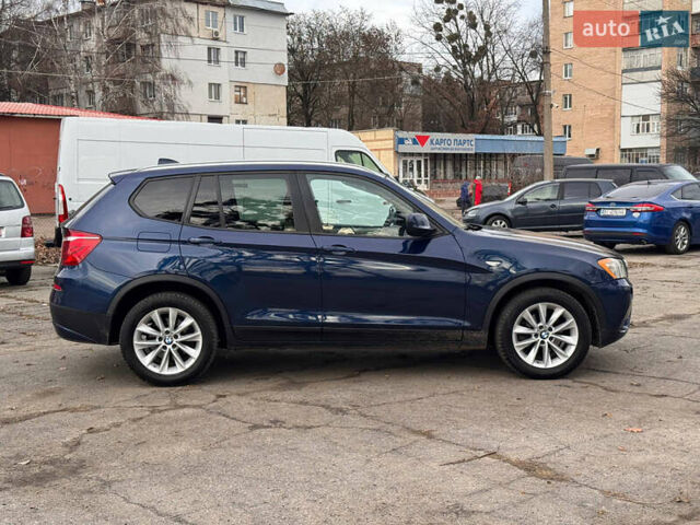 Синій БМВ Х3, об'ємом двигуна 2 л та пробігом 181 тис. км за 12499 $, фото 3 на Automoto.ua