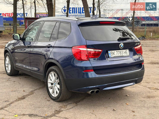Синій БМВ Х3, об'ємом двигуна 2 л та пробігом 181 тис. км за 12499 $, фото 6 на Automoto.ua