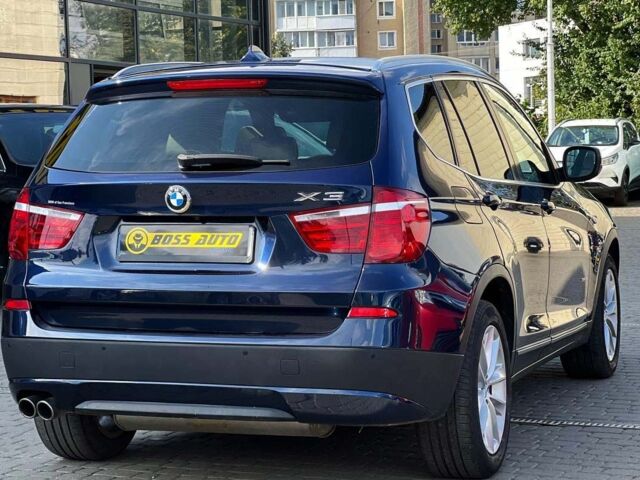 Синий БМВ Х3, объемом двигателя 2 л и пробегом 244 тыс. км за 12900 $, фото 6 на Automoto.ua