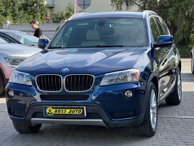 Синий БМВ Х3, объемом двигателя 2 л и пробегом 244 тыс. км за 12900 $, фото 2 на Automoto.ua