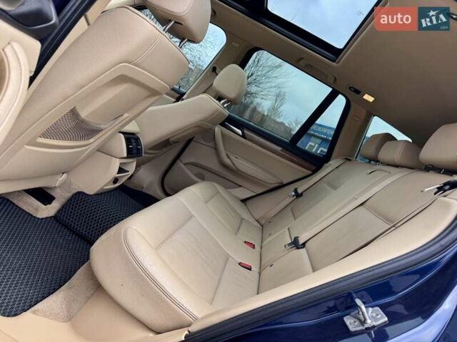 Синий БМВ Х3, объемом двигателя 3 л и пробегом 167 тыс. км за 10999 $, фото 22 на Automoto.ua