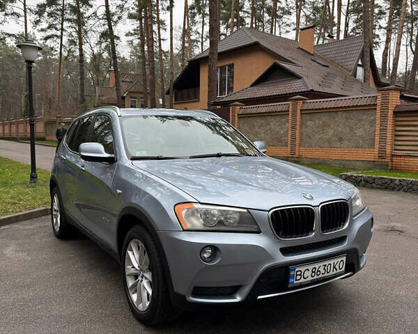 Синий БМВ Х3, объемом двигателя 2 л и пробегом 280 тыс. км за 12500 $, фото 2 на Automoto.ua