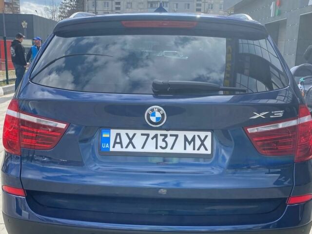 Синий БМВ Х3, объемом двигателя 2 л и пробегом 226 тыс. км за 13000 $, фото 6 на Automoto.ua