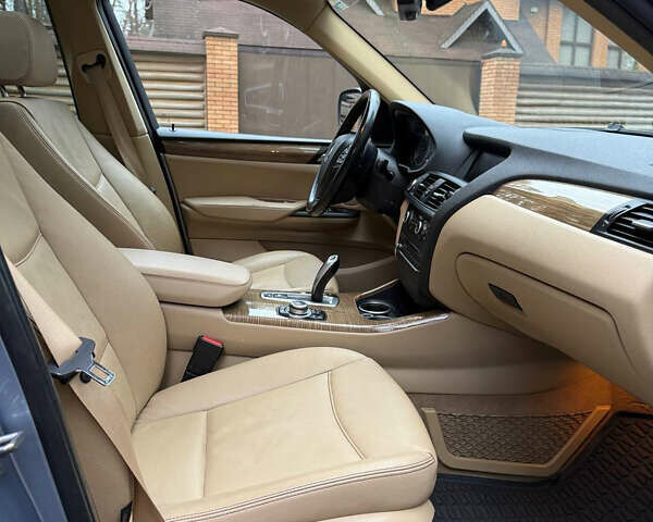 Синий БМВ Х3, объемом двигателя 2 л и пробегом 280 тыс. км за 12500 $, фото 22 на Automoto.ua