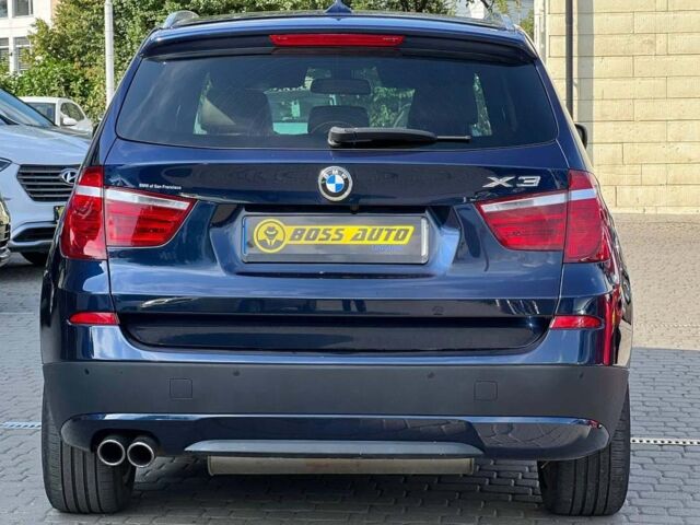 Синий БМВ Х3, объемом двигателя 2 л и пробегом 244 тыс. км за 12900 $, фото 5 на Automoto.ua