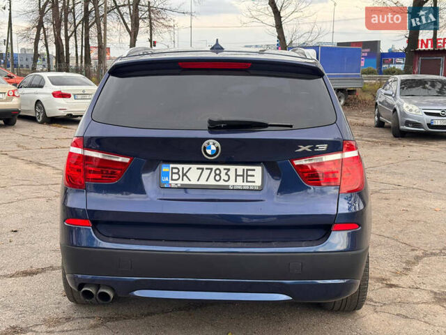 Синій БМВ Х3, об'ємом двигуна 2 л та пробігом 181 тис. км за 12499 $, фото 5 на Automoto.ua