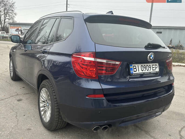 Синій БМВ Х3, об'ємом двигуна 2 л та пробігом 167 тис. км за 14000 $, фото 2 на Automoto.ua