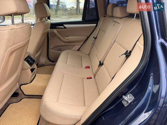 Синій БМВ Х3, об'ємом двигуна 2 л та пробігом 181 тис. км за 12499 $, фото 10 на Automoto.ua