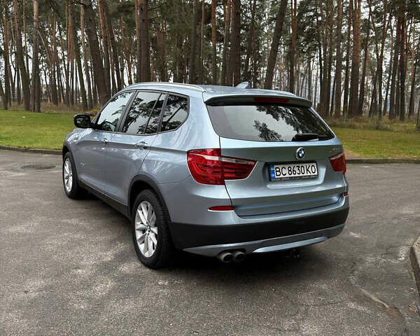Синий БМВ Х3, объемом двигателя 2 л и пробегом 280 тыс. км за 12500 $, фото 9 на Automoto.ua