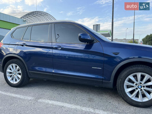 Синий БМВ Х3, объемом двигателя 2 л и пробегом 236 тыс. км за 12500 $, фото 2 на Automoto.ua