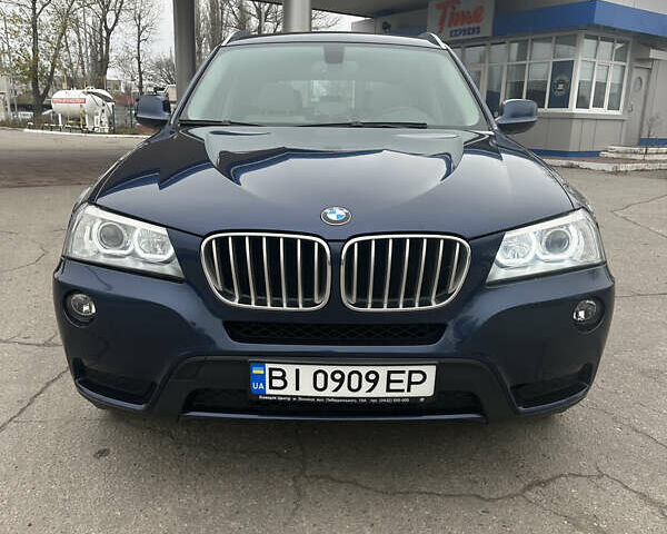 Синій БМВ Х3, об'ємом двигуна 2 л та пробігом 167 тис. км за 14000 $, фото 7 на Automoto.ua