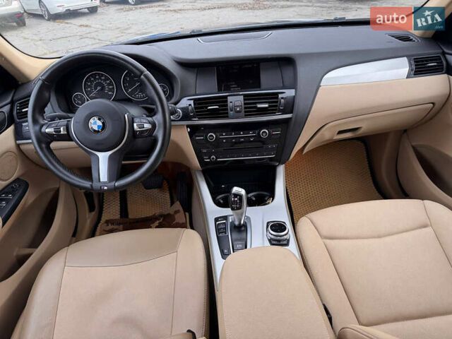 Синий БМВ Х3, объемом двигателя 2 л и пробегом 181 тыс. км за 12499 $, фото 7 на Automoto.ua