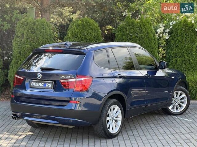 Синій БМВ Х3, об'ємом двигуна 2 л та пробігом 200 тис. км за 12999 $, фото 4 на Automoto.ua