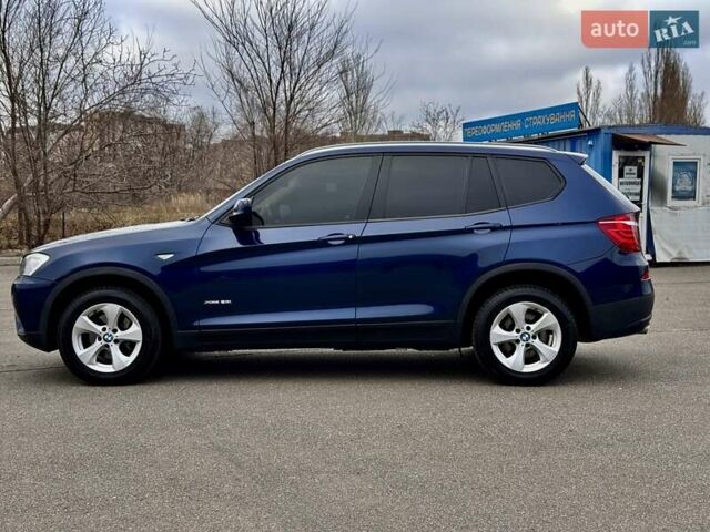 Синий БМВ Х3, объемом двигателя 3 л и пробегом 167 тыс. км за 10999 $, фото 8 на Automoto.ua