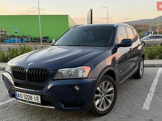 Синій БМВ Х3, об'ємом двигуна 2 л та пробігом 185 тис. км за 12700 $, фото 1 на Automoto.ua