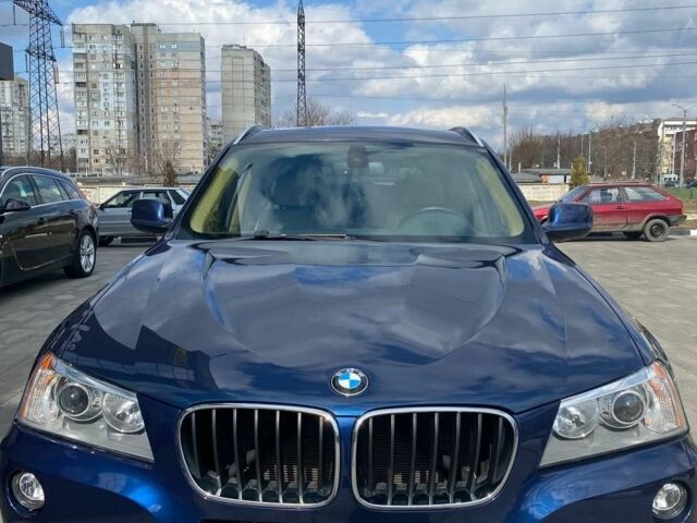 Синий БМВ Х3, объемом двигателя 2 л и пробегом 226 тыс. км за 13000 $, фото 1 на Automoto.ua