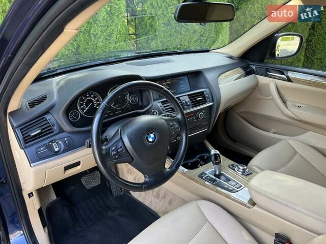 Синій БМВ Х3, об'ємом двигуна 2 л та пробігом 200 тис. км за 12999 $, фото 11 на Automoto.ua