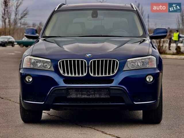 Синий БМВ Х3, объемом двигателя 3 л и пробегом 167 тыс. км за 10999 $, фото 11 на Automoto.ua