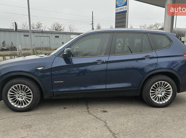 Синій БМВ Х3, об'ємом двигуна 2 л та пробігом 167 тис. км за 14000 $, фото 1 на Automoto.ua