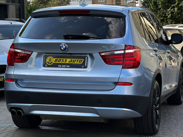 Синий БМВ Х3, объемом двигателя 2 л и пробегом 165 тыс. км за 14700 $, фото 2 на Automoto.ua