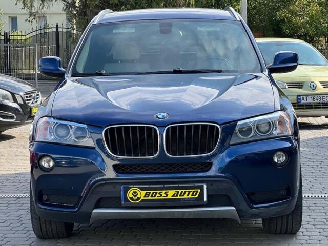 Синий БМВ Х3, объемом двигателя 2 л и пробегом 244 тыс. км за 12900 $, фото 1 на Automoto.ua