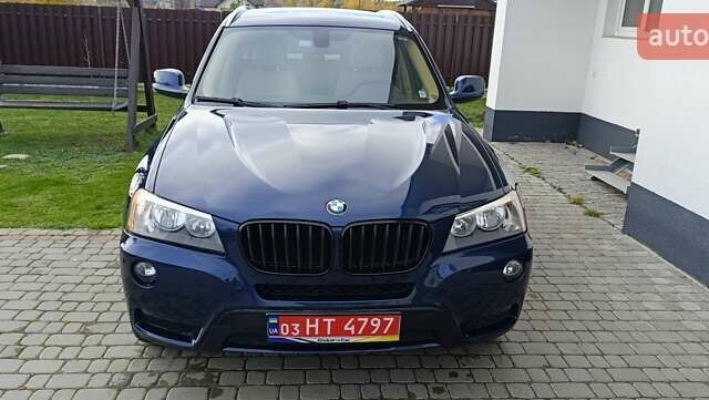 Синий БМВ Х3, объемом двигателя 2 л и пробегом 174 тыс. км за 11990 $, фото 18 на Automoto.ua