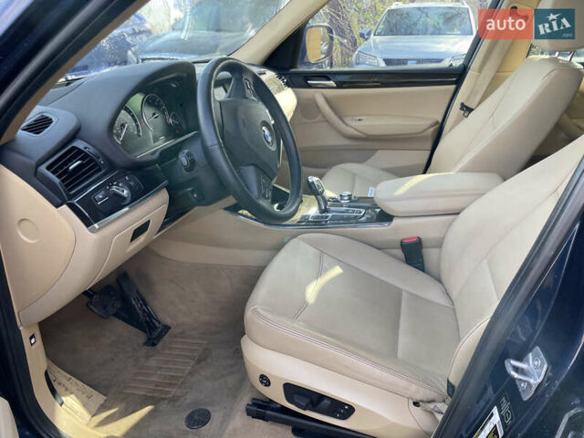 Синий БМВ Х3, объемом двигателя 2 л и пробегом 147 тыс. км за 10900 $, фото 4 на Automoto.ua