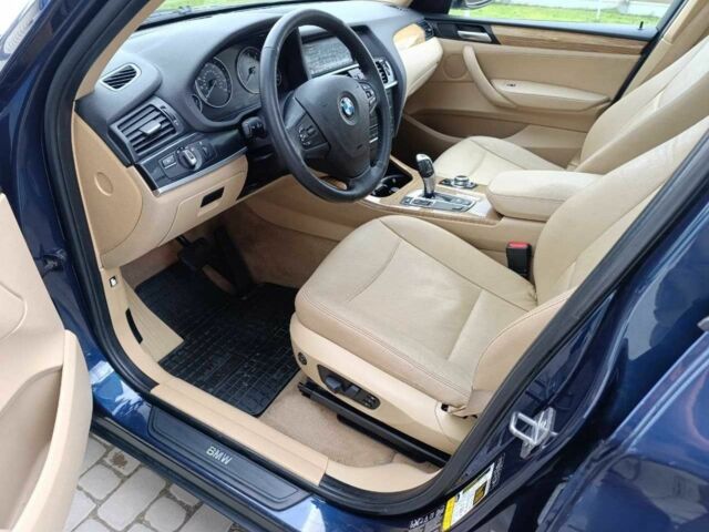 Синий БМВ Х3, объемом двигателя 2 л и пробегом 174 тыс. км за 11990 $, фото 11 на Automoto.ua