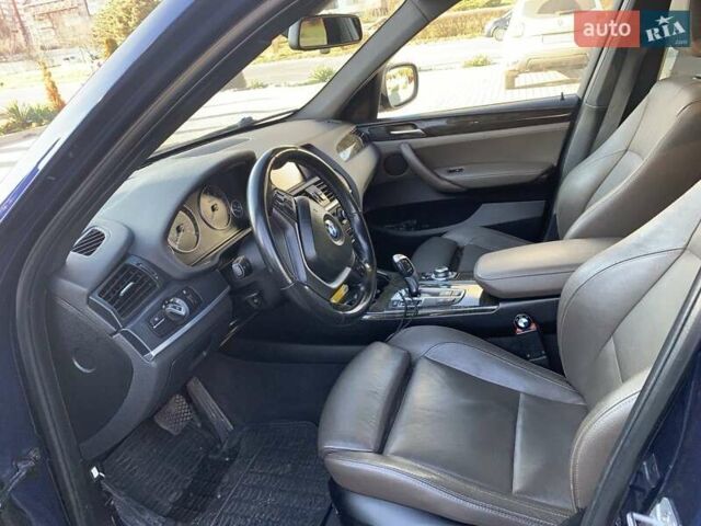 Синий БМВ Х3, объемом двигателя 2 л и пробегом 256 тыс. км за 15500 $, фото 5 на Automoto.ua